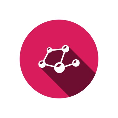 Moleküler bileşik web simgesi 