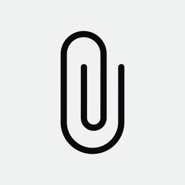 Basit klips web simgesi 