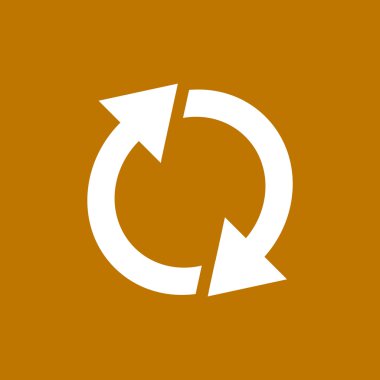 Oklar web simgesi olan daire 