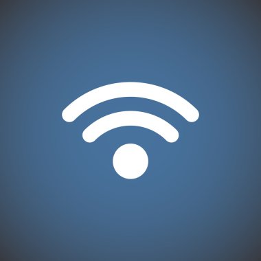 Kablosuz dalgalar web simgesi 