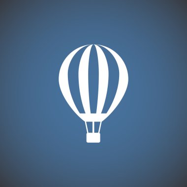 Balon aerostat web simgesi 