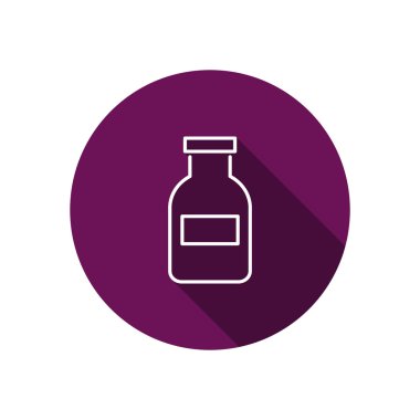 Tıp şişe web simgesi 