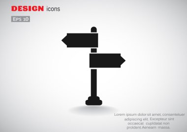 Yol işaretçi simgesi 