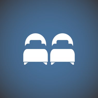 İki Yatak web simgesi 