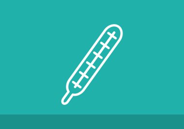 medikal termometre web simgesi 