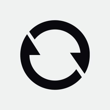 Oklar web simgesi olan daire 