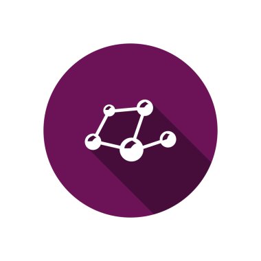 Moleküler bileşik web simgesi 