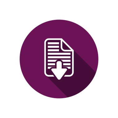 Download dosya web simge 