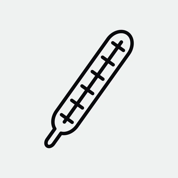 Medical thermometer web icon — Stock Vector