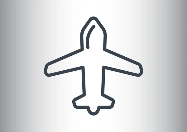 Ikony WWW samolotów — Wektor stockowy