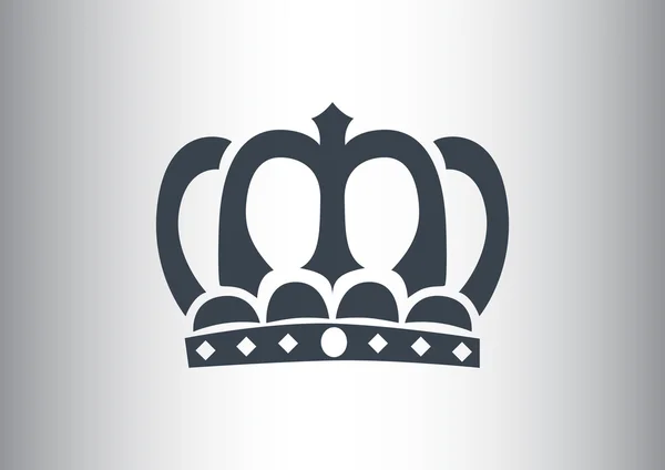 Icono de corona, concepto vip — Vector de stock