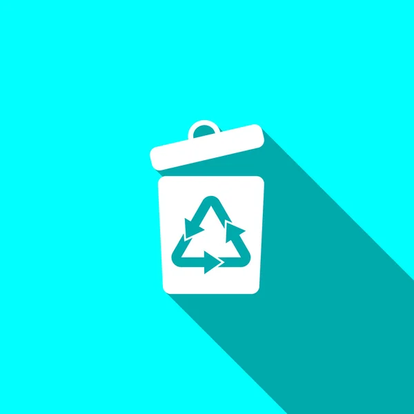 Abfallrecycling-Symbol — Stockvektor