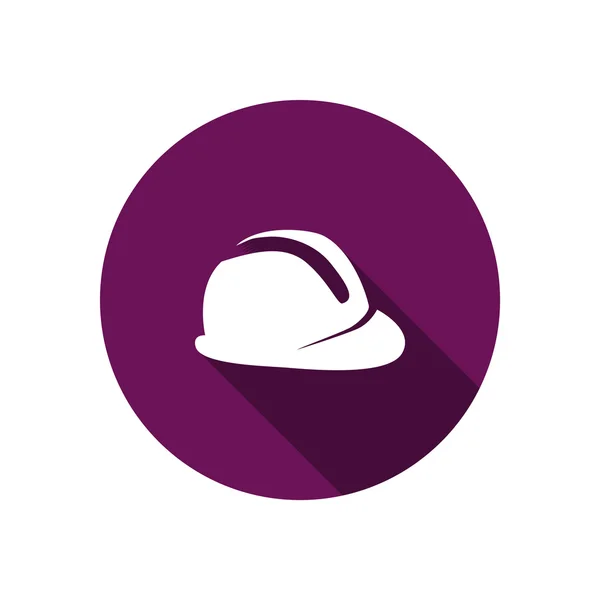 Safe helmet web icon — Stock Vector