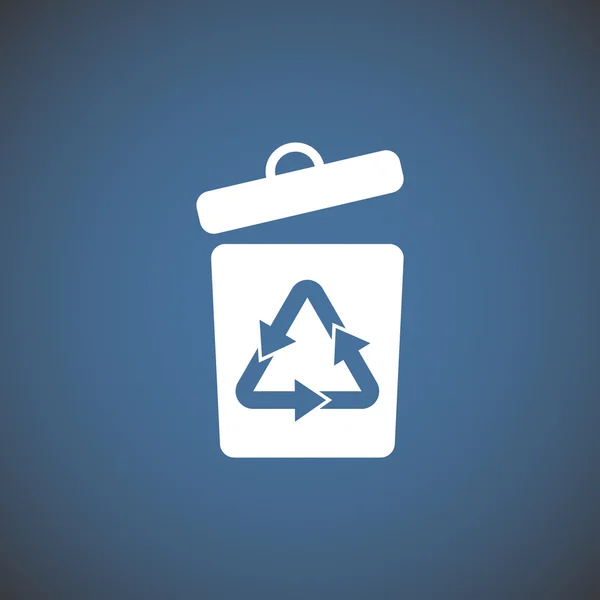 Symbole de recyclage des déchets — Image vectorielle