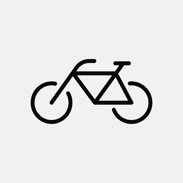 Bicicleta icono web simple — Archivo Imágenes Vectoriales