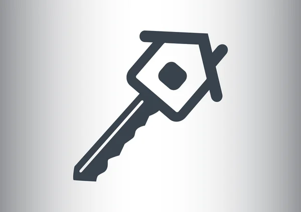 House key web icon — Stock Vector