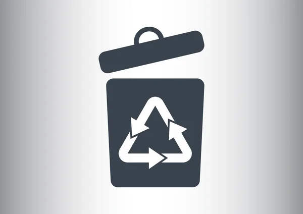 Symbole de recyclage des déchets — Image vectorielle