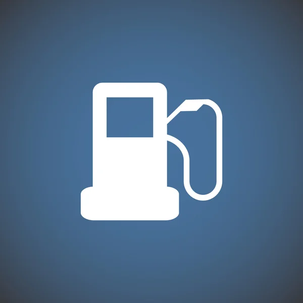 Autorefuelling eenvoudige web pictogram — Stockvector