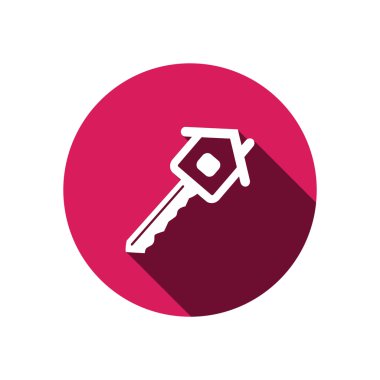 Ev anahtar web simgesi 