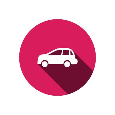 Basit araba web simgesi 