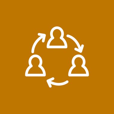 Yuvarlak iletişim sembolü 