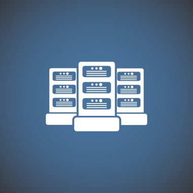 Veri sunucuları web simgesi 