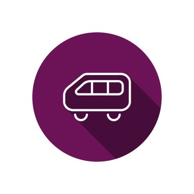 Basit veri yolu web simgesi 