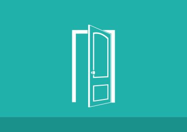 Açılan kapı web simgesi 