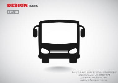 Basit veri yolu açık web simgesi 