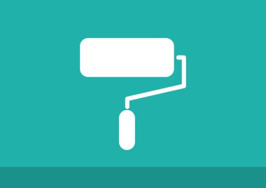 Boya silindiri web simgesi 