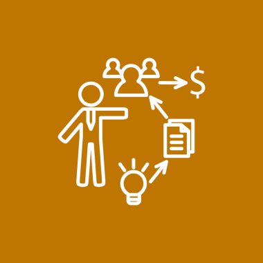 İş basit web simgesi 