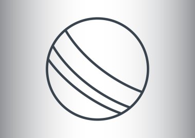 Plaj topu web simgesi 