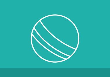 Plaj topu web simgesi 