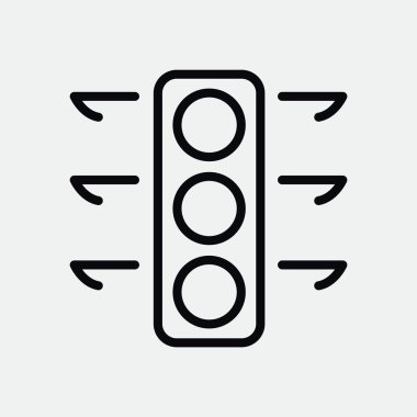 trafik ışıkları web simgesi 