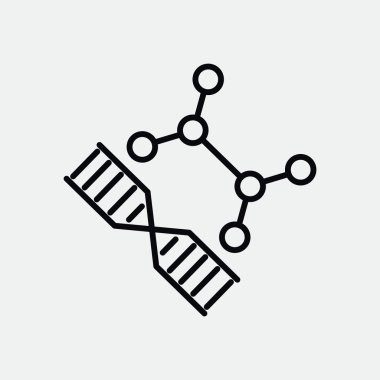 DNA Genetik web simgesi 