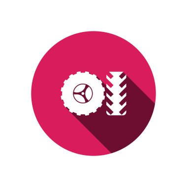 Jant ve lastik web simgesi 