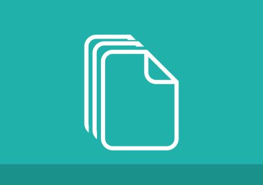 Dosyaları veya belgeleri web simgesi 