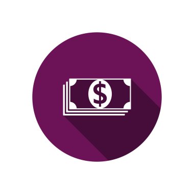 Dolar web simgesi yığını 