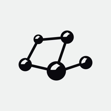 Moleküler bileşik web simgesi 