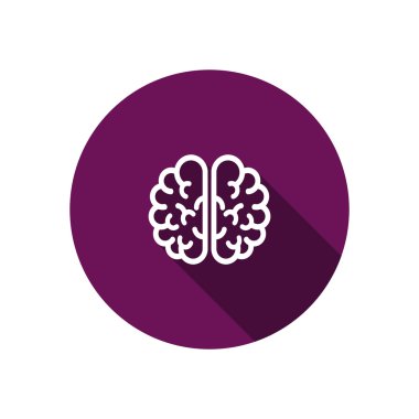 İnsan beyni web simgesi