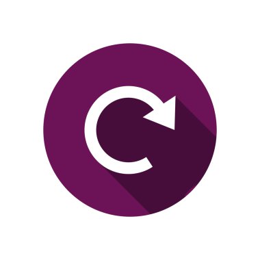 Ok web simgesi olan daire