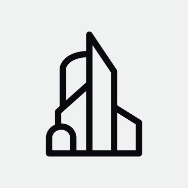 Büyük şehir basit web simgesi