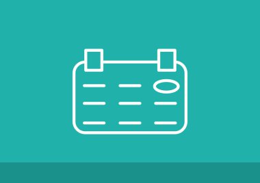 Basit organaizer web simgesi 