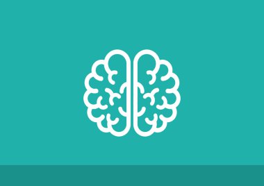 İnsan beyni web simgesi