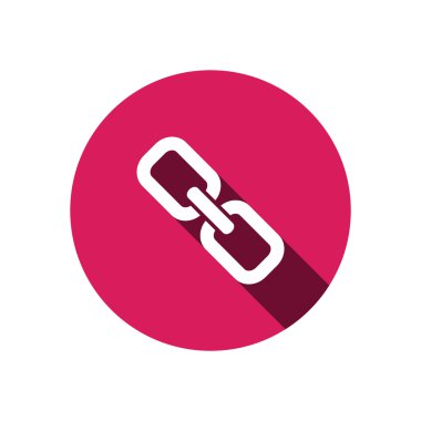 Basit zincir web simgesi 