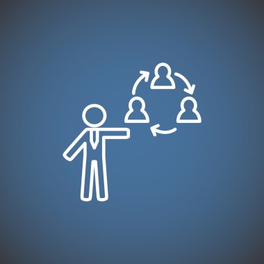 Yuvarlak iletişim sembolü