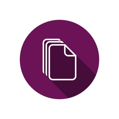 Dosyaları veya belgeleri web simgesi 