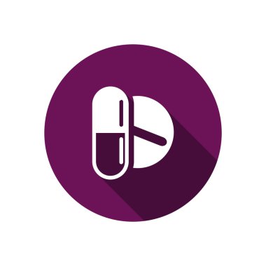 Tıbbi hapları web simgesi 