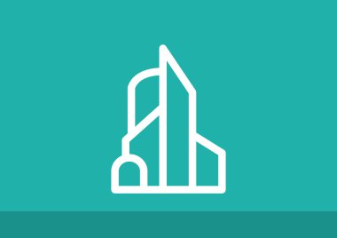 Büyük şehir basit web simgesi