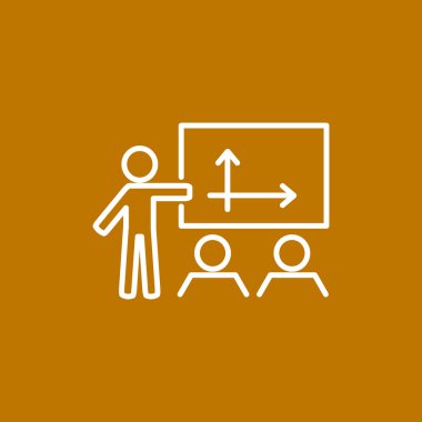 insanlar sunum basit simgesini 